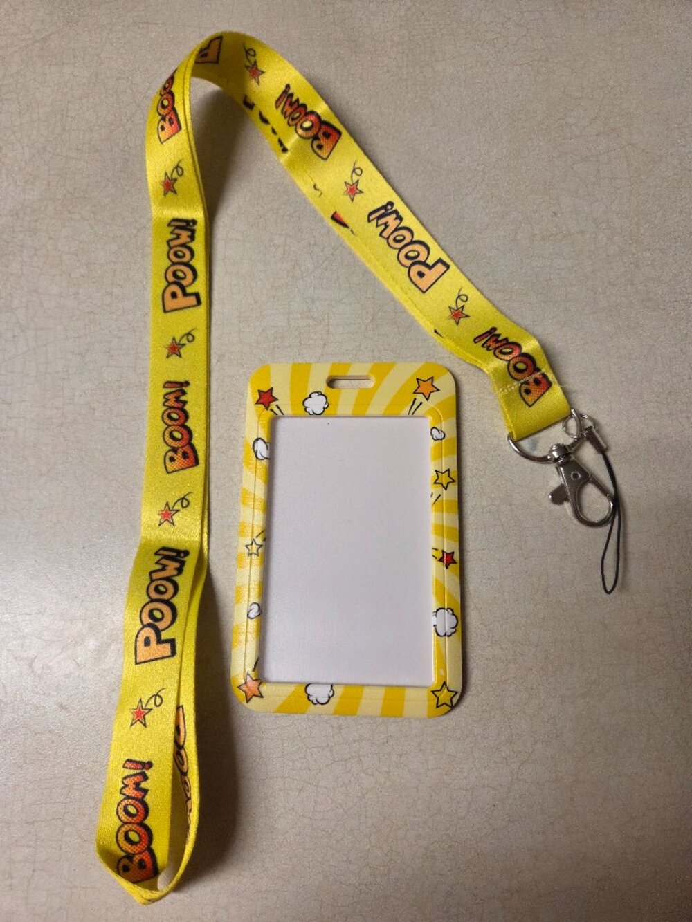 NEW - Super Hero Lanyard and Badge Holder
